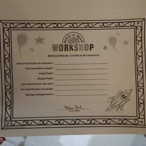 Build-a-Bear x Girl Scouts Thin Mints Bear  w/ Certificate + Box - Picture 5 of 8